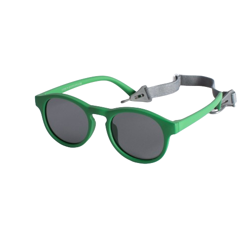 Monkey Mum® Children's Sunglasses - Monkey Face - Multiple Colours Dark Green