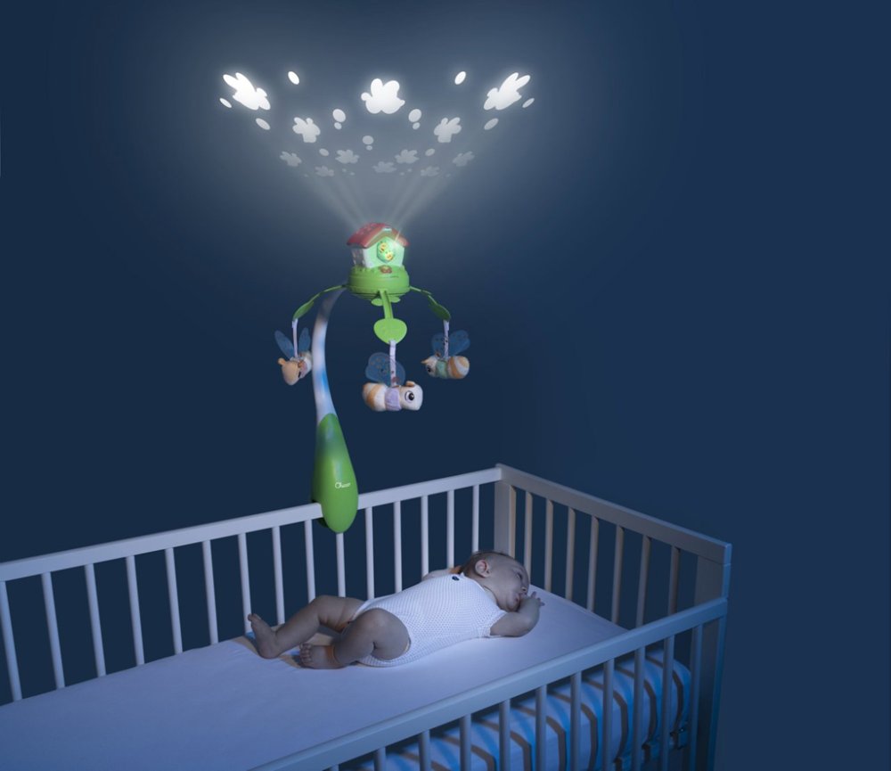 CHICCO Carrousel Boven Het Bed Met Projector Bee Hive