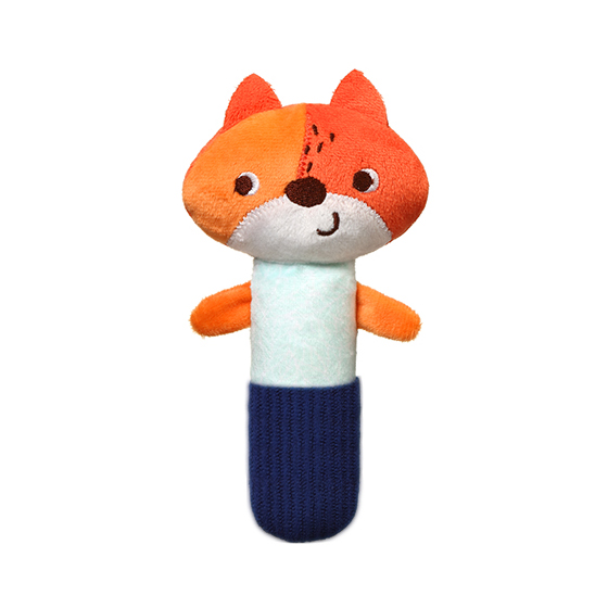 BABYONO Whistling Toy Fox Monday 3m+