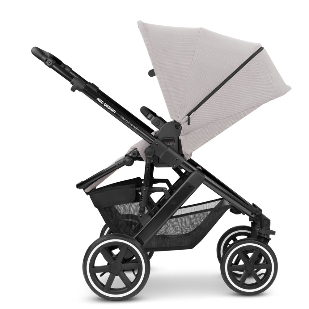 ABC DESIGN Salsa 4 Air Biskuit 2024 Kombinierter Kinderwagen + Kostenloser Autositzadapter