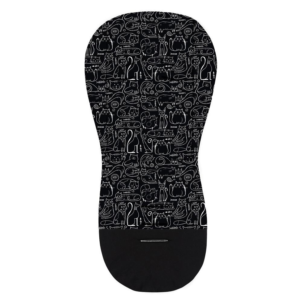 PETITE&MARS Insert Pentru Carucior Foamy Black Cats