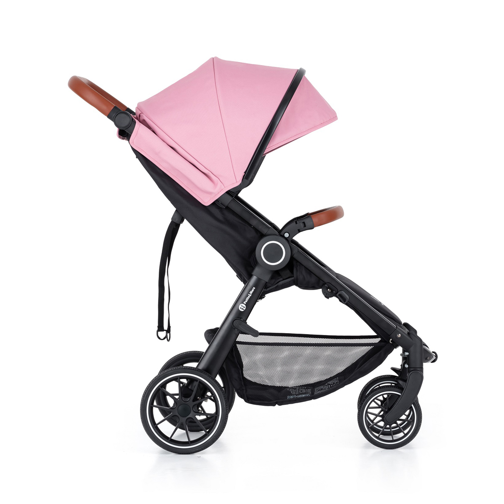 PETITE&MARS Barnvagn Street+ RWS Ek Rose Rosa Komplett