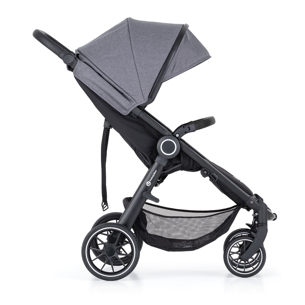 PETITE&MARS Barnvagn Street+ RWS Black Ultimate Grey 2