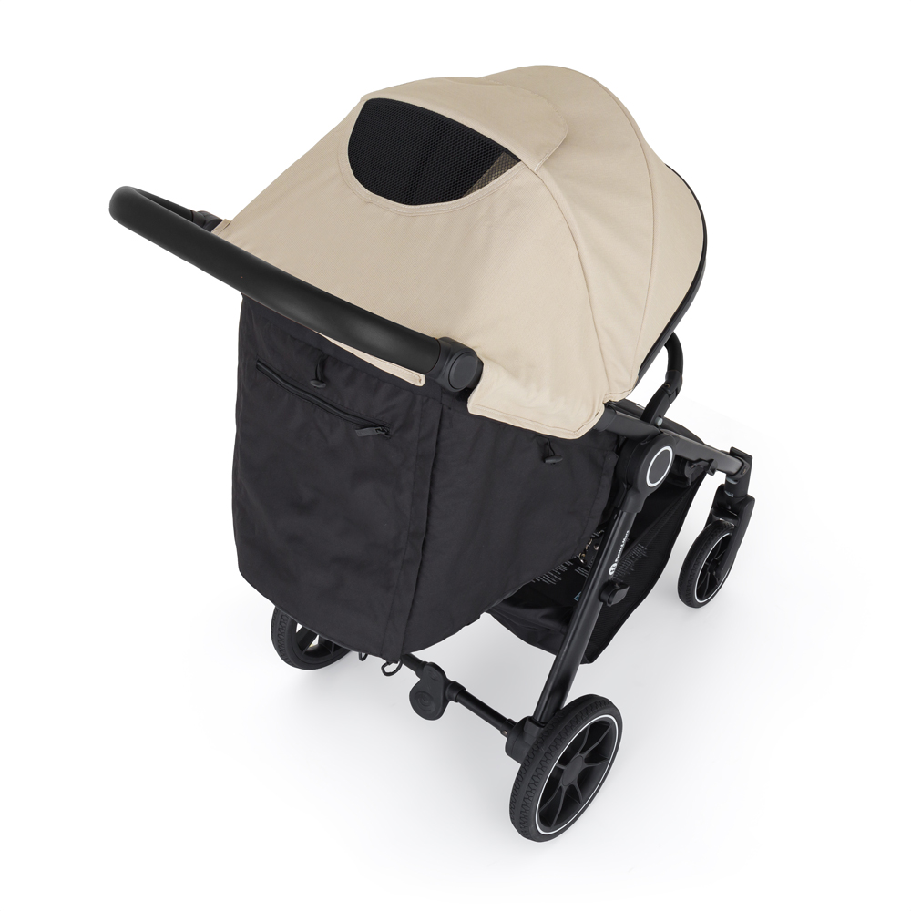 PETITE&MARS Barnvagn Street+ RWS Black Sahara Beige 2