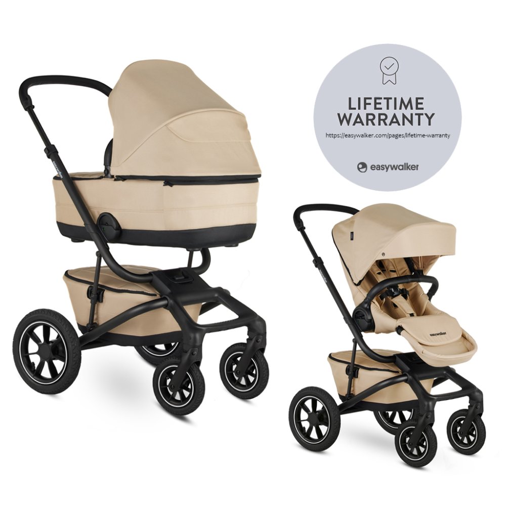 EASYWALKER Passeggino Combinato Jimmey 2in1 Sabbia Tortora LITE AIR