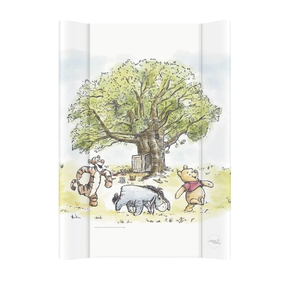 CEBA Podložka Prebaľovacia S Pevnou Doskou COMFORT (50x70) Disney Winnie The Pooh