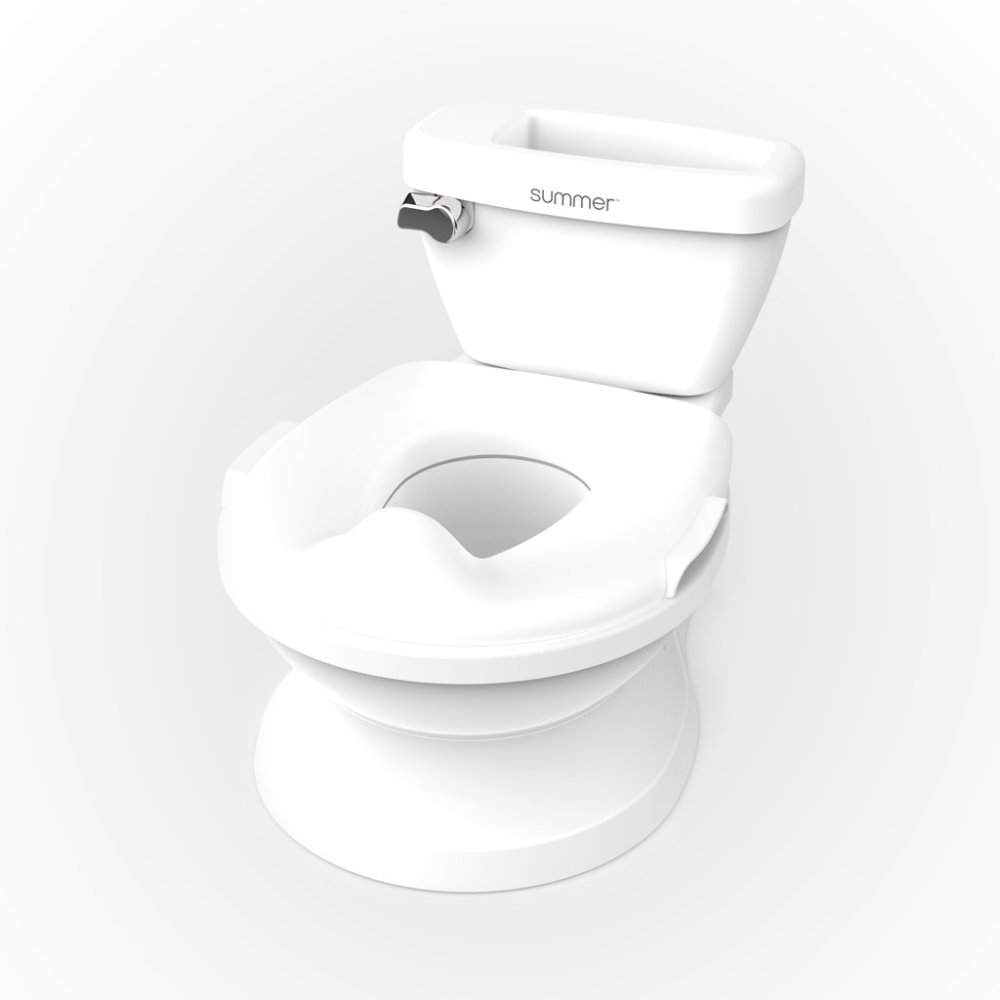 INGENUITY Children's Toilet With Sound My Size™ White