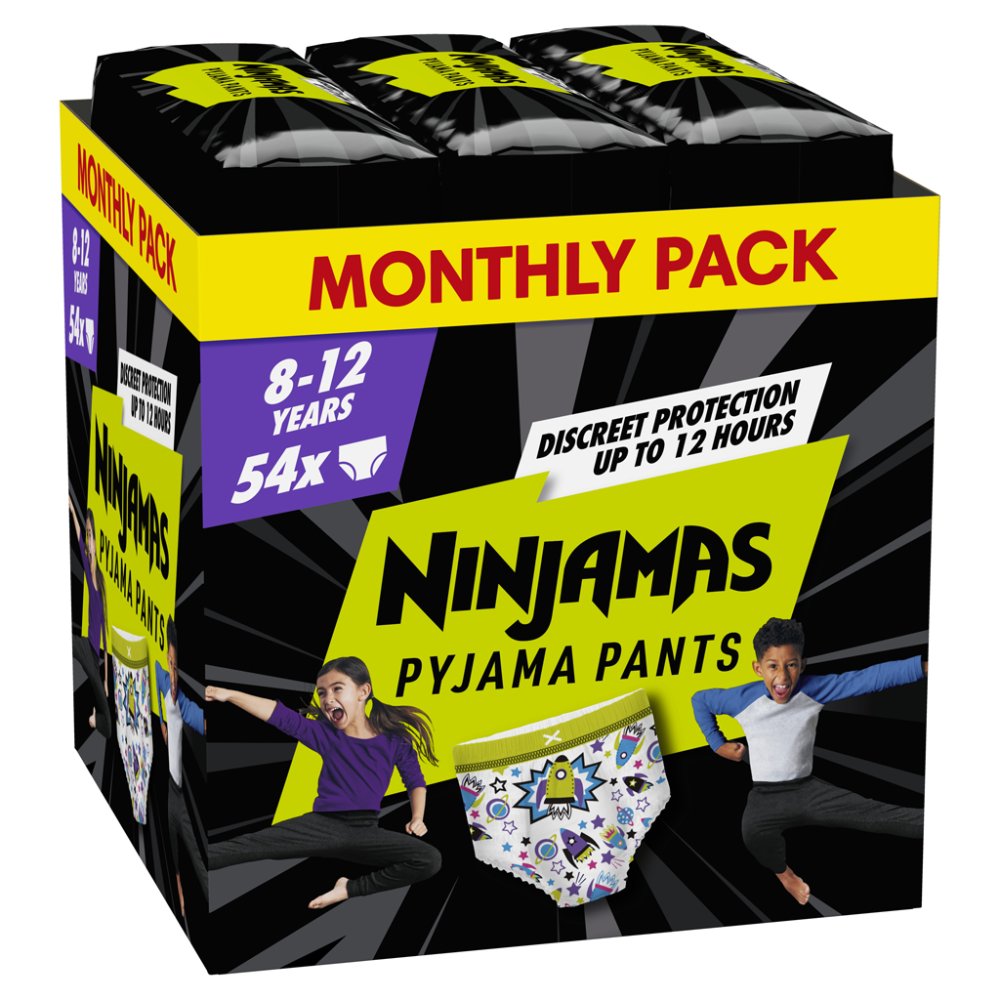 NINJAMAS Pyjamabroek Ruimteschepen, 54 Stuks, 8 Jaar, 27kg-43kg