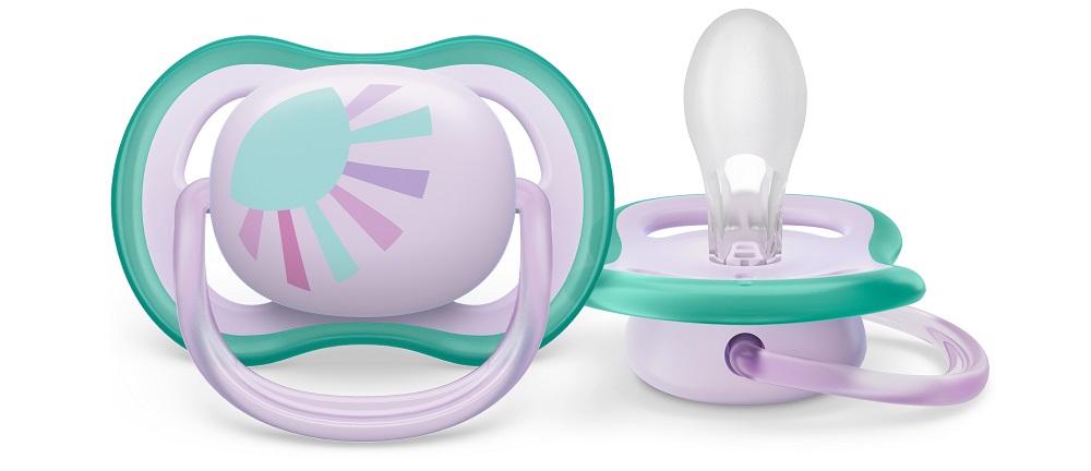 Philips AVENT Ultra Air Pacifier Image 0-6m Sunshine, 1pc