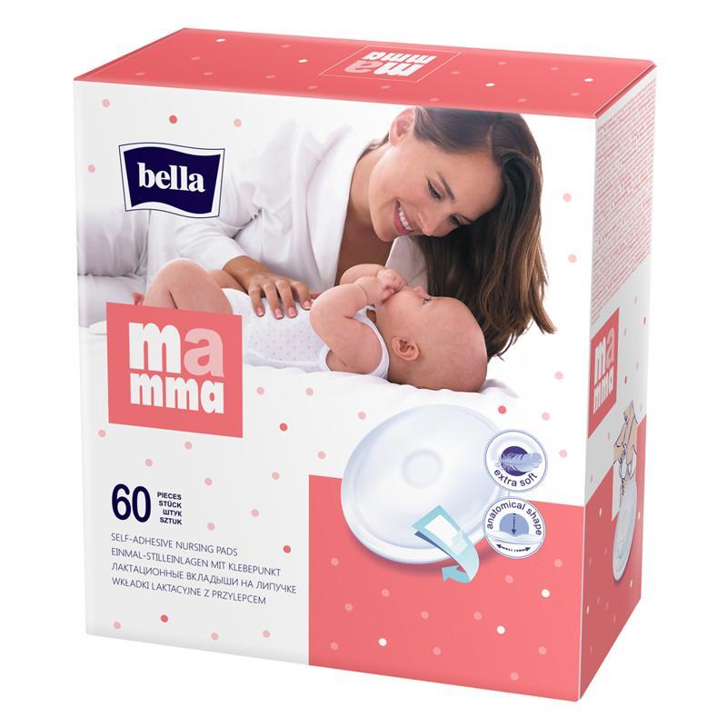 BELLA MAMMA Jastučići Za Grudi 60 Kom