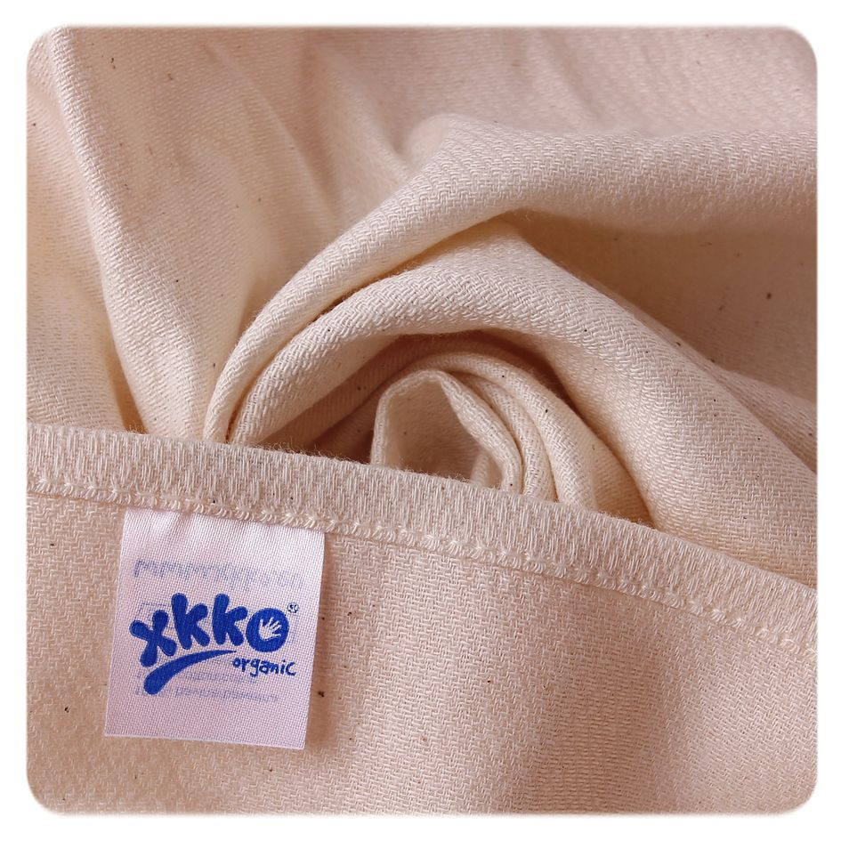 KIKKO Babywindeln Aus Bio-Baumwolle Organic 70x70 (5 Stück) Bird Eye Natural