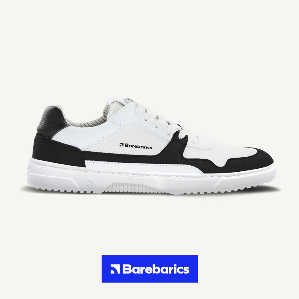 Barefoot Sneakers Barebarics Zing - Wit & Zwart 38 White