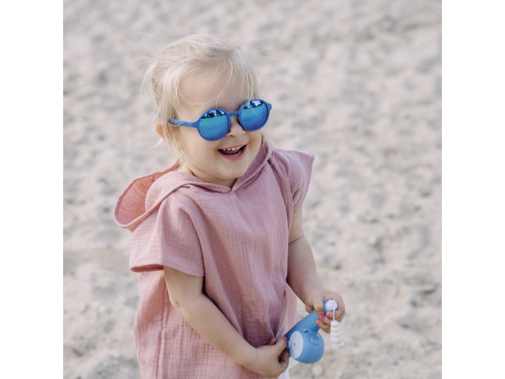 Lunettes de soleil LITTLE KYDOO Ocean Blue UV 400, polarisées 1-3 ans – Image 4