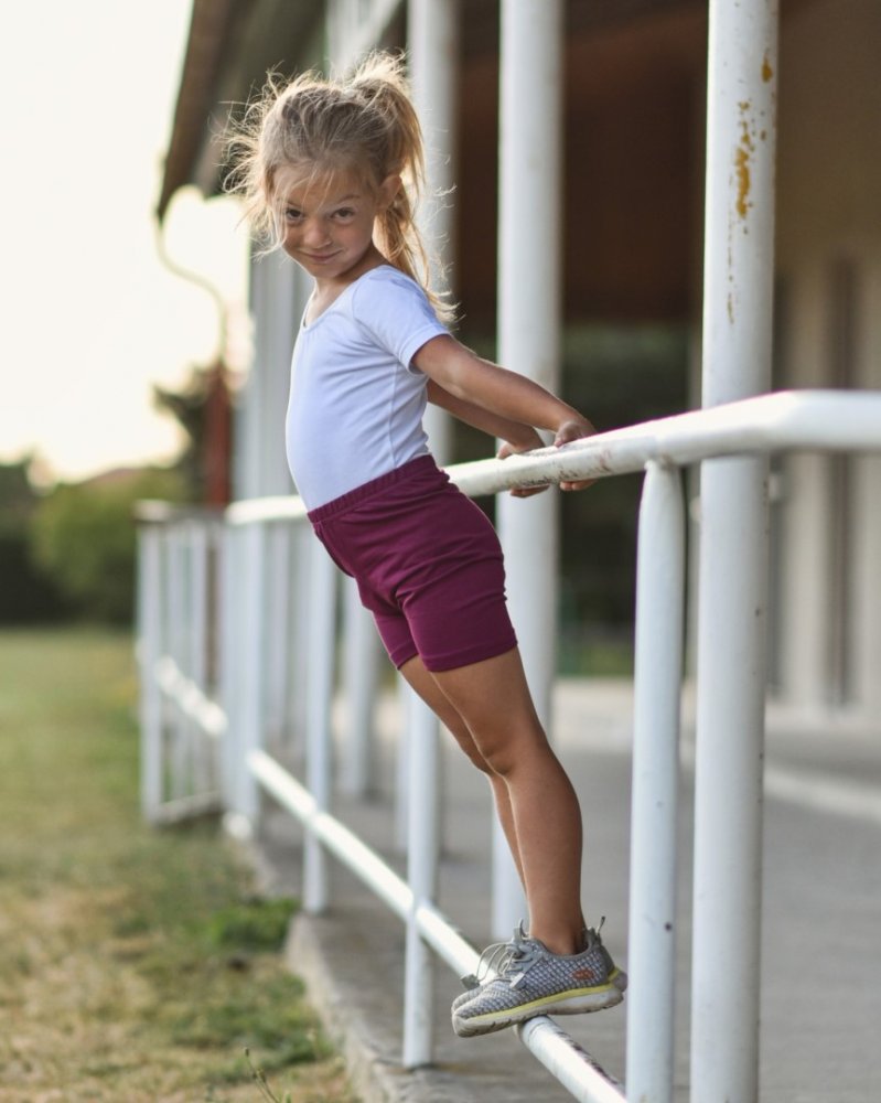 Legging court enfant, cyclamen 140 – Image 3
