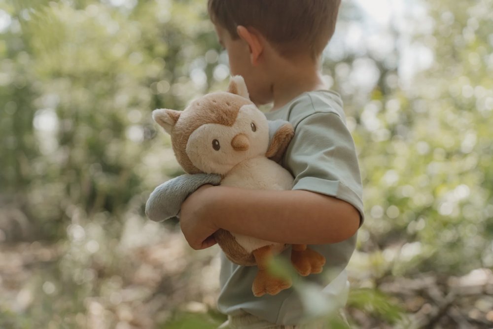 LITTLE DUTCH Hračka plyšová sova Forest friends (obrázek 3)