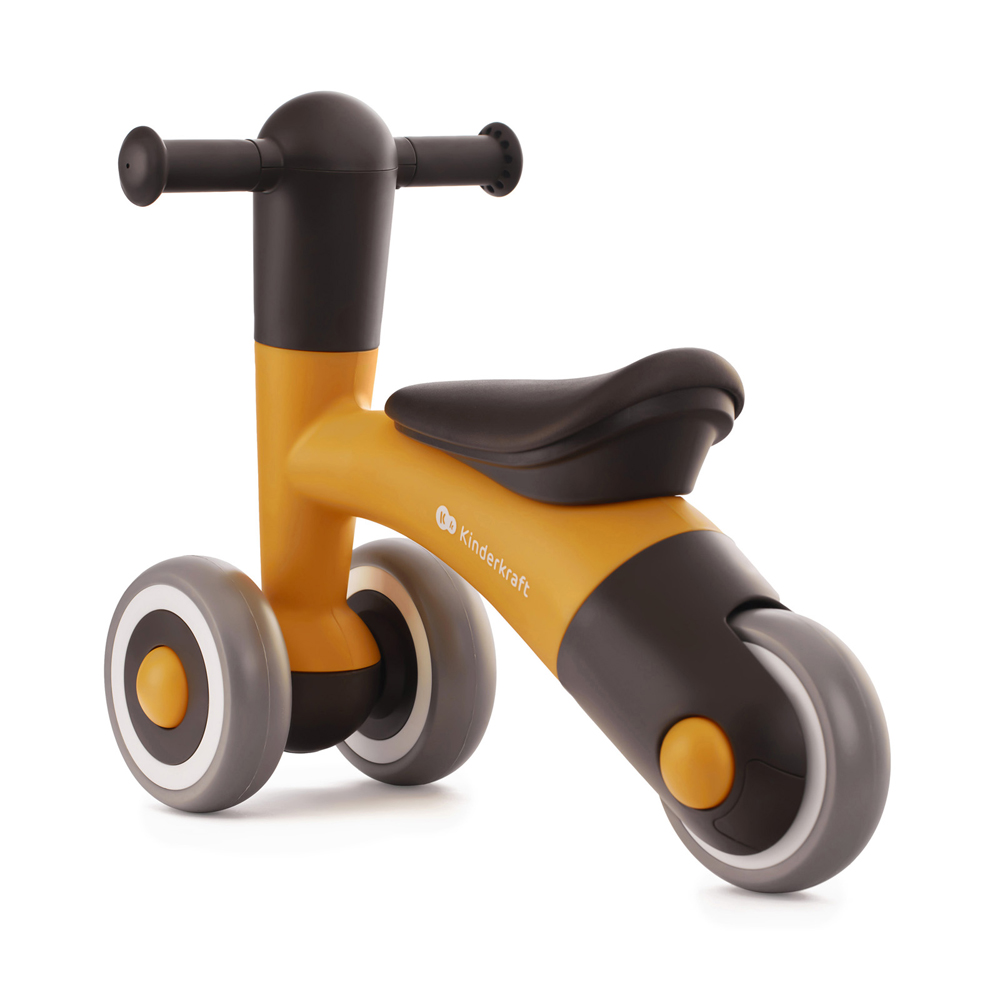 KINDERKRAFT Bicicletta senza pedali Minibi Honey Yellow, Premium - immagine 6