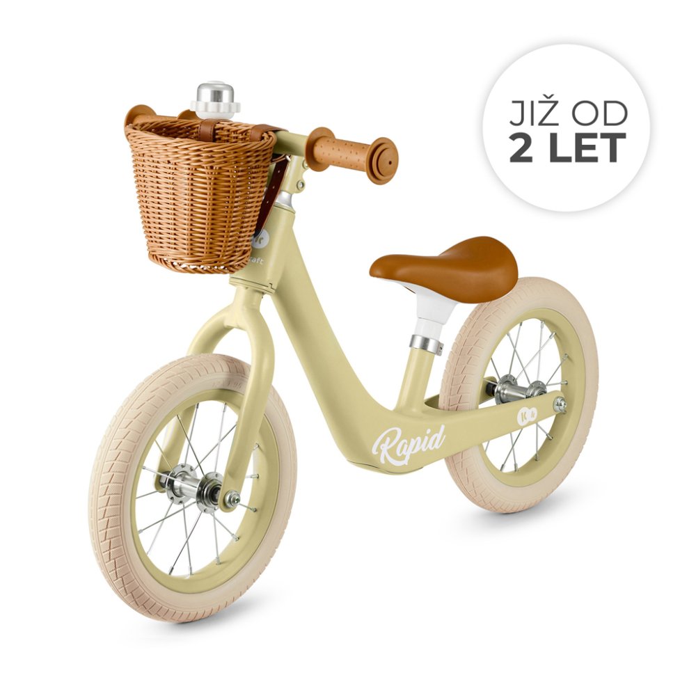 KINDERKRAFT SELECT Bicicletta senza pedali Rapid2 Savannah Green