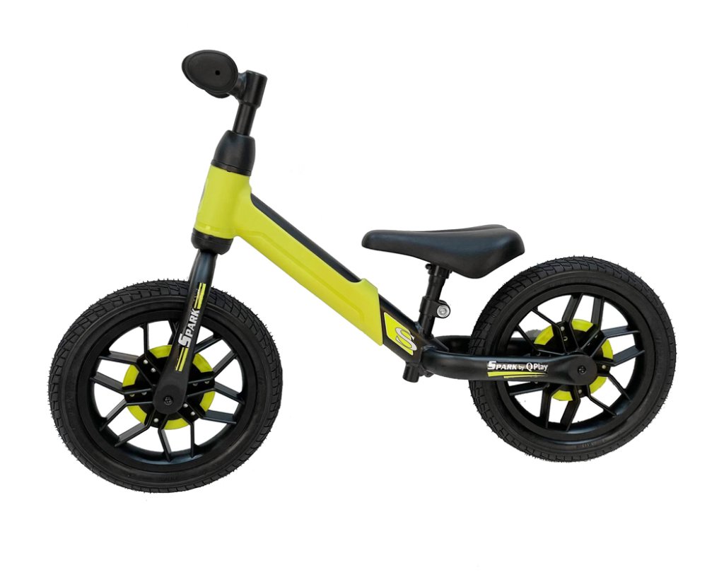 QPLAY Draisienne Spark Green, âge 3-6 ans, jusqu'à 30 kg – Image 3