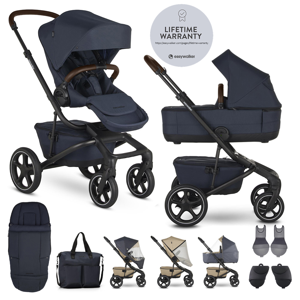 EASYWALKER Passeggino combinato Jimmey Indigo Blue XXL RWS