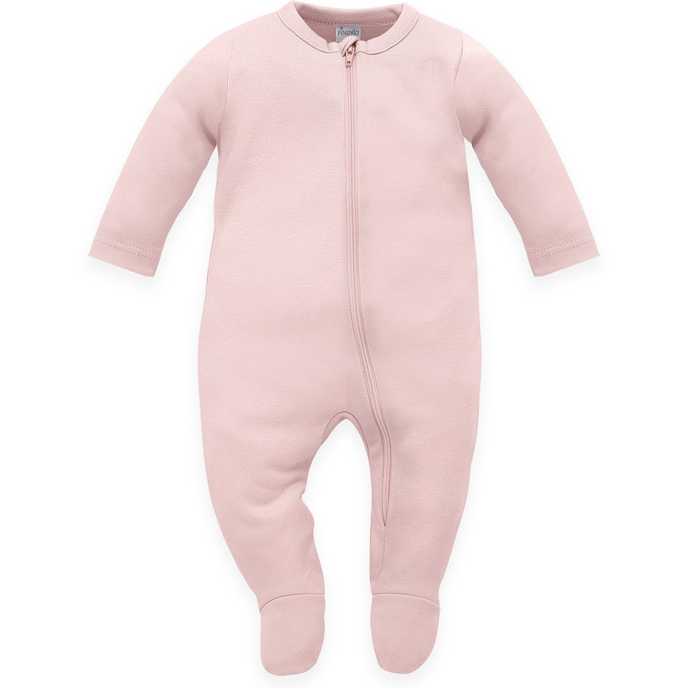 PINOKIO Tutina con zip Lovely Day bambina rosa cotone taglia 56