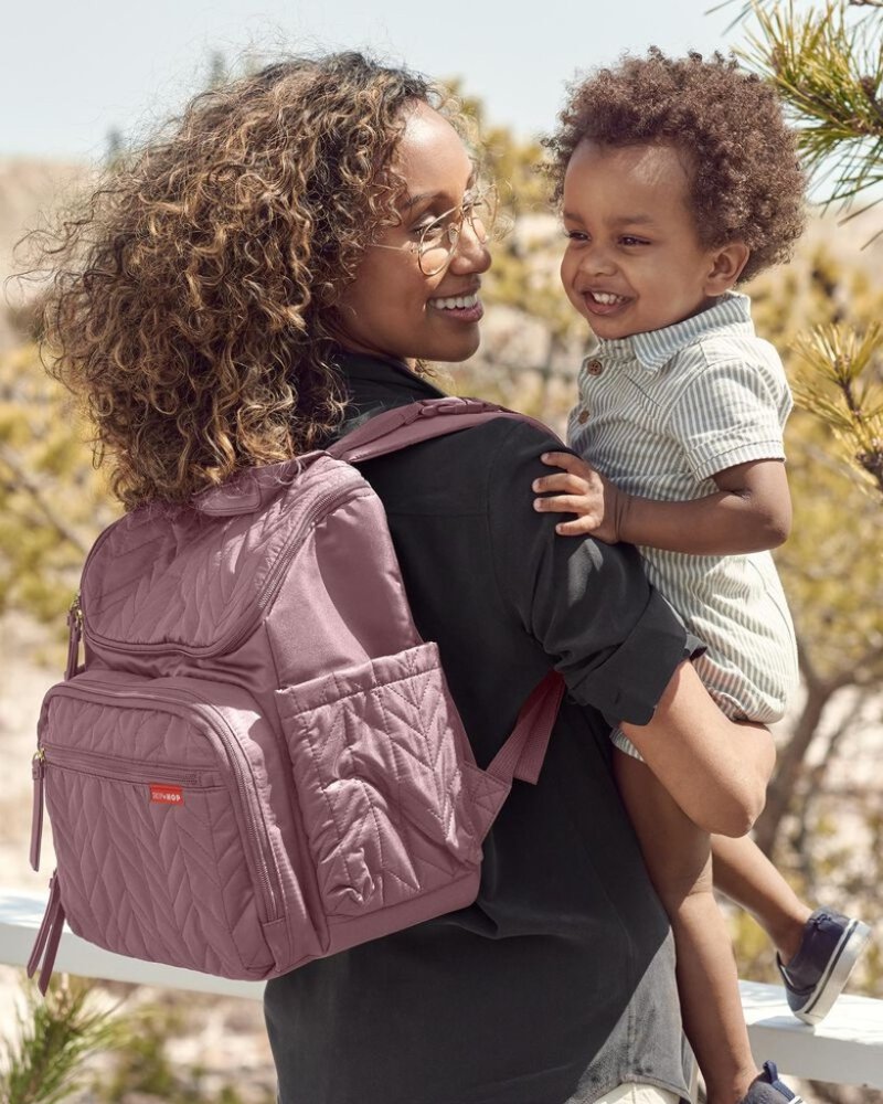 SKIP HOP Borsa fasciatoio/zaino Forma Muave Mist - immagine 6