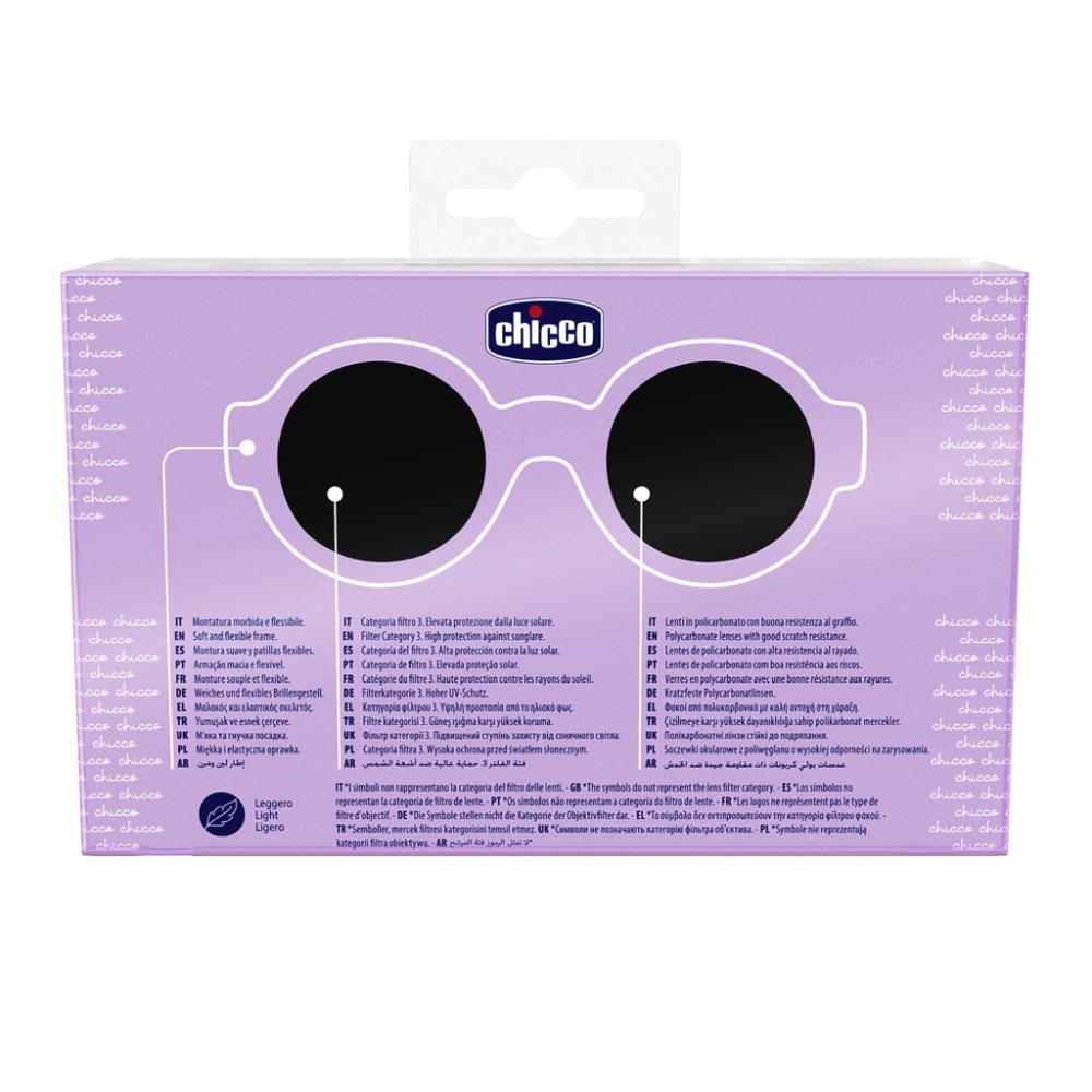 CHICCO Lunettes de soleil violettes coll. 2025, 0m+ – Image 5