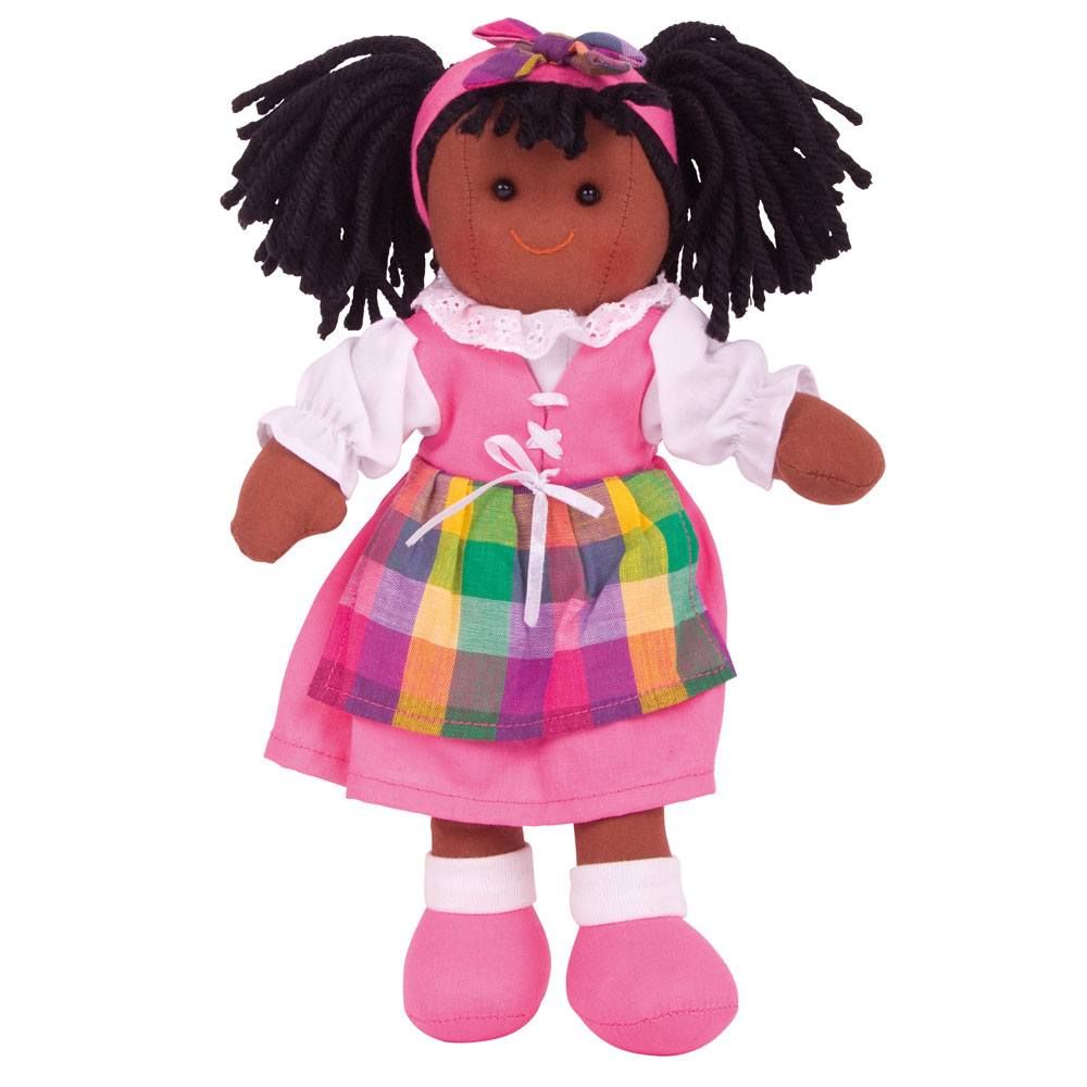 Bigjigs Toys Lalka szmaciana Jessika 28 cm