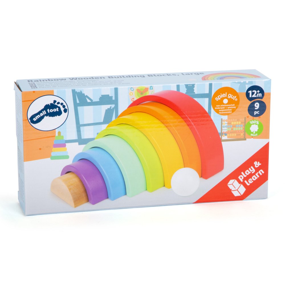 small foot Motorik-Regenbogen aus Holzspielzeug – Bild 5