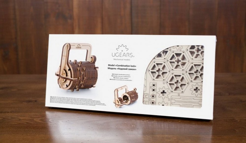 Puzzle 3D en bois mécanique Ugears - Le Casse-tête – Image 7