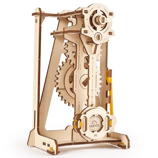 Ugears Puzle de madera mecánico 3D, péndulo educativo STEM