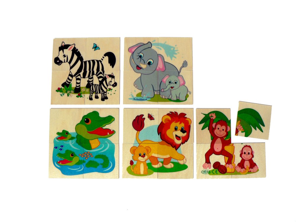 Hess Fa kirakó - Dzsungel állatok