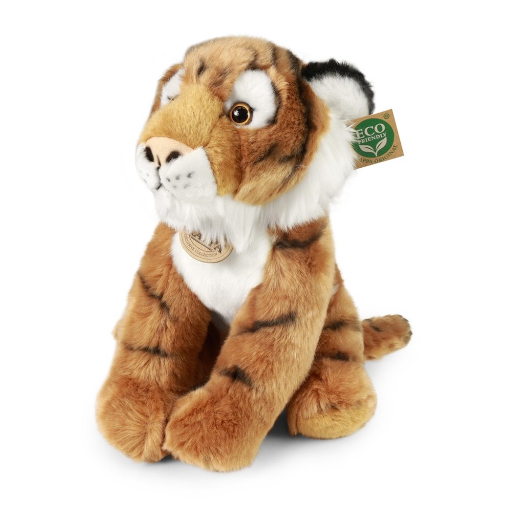 Rappa Tigre en peluche assis 30 cm ECO-FRIENDLY