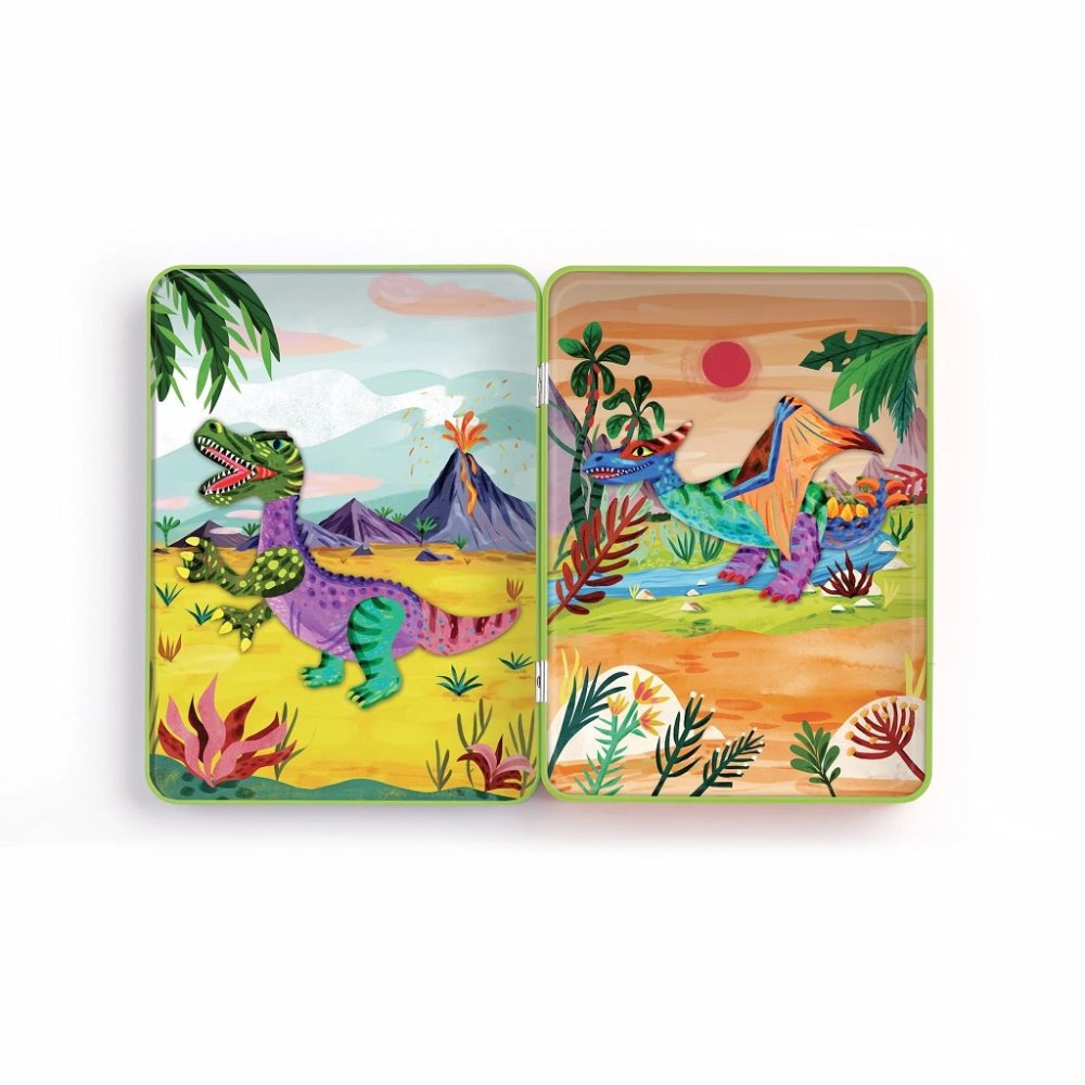 Mudpuppy Mágneses Dino Mix-Up építőkészlet - Image 3