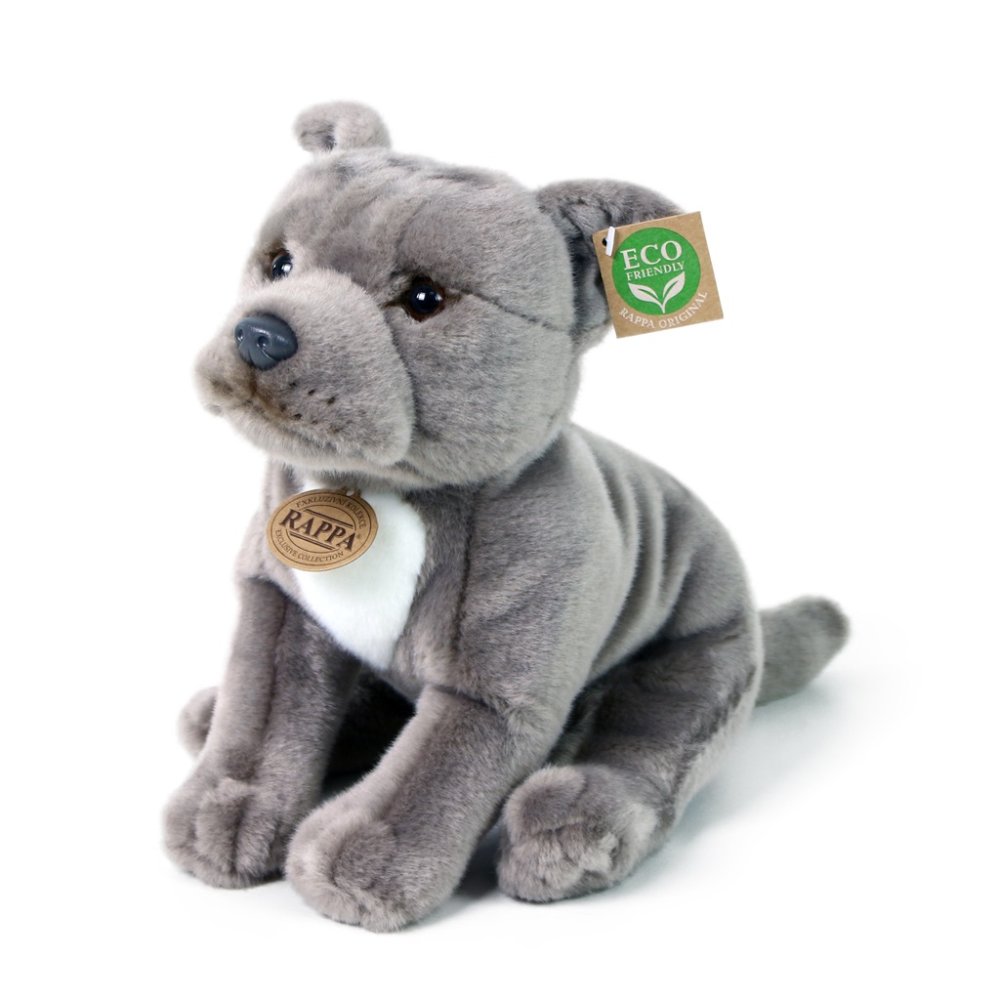 Rappa Chien en peluche Staffordshire Bull Terrier 30 cm ECO-FRIENDLY