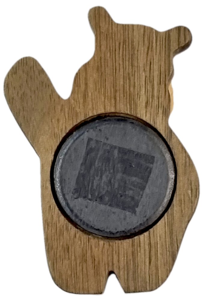2Kids Toys Drewniany magnes duży Hipopotam - obrazek 3