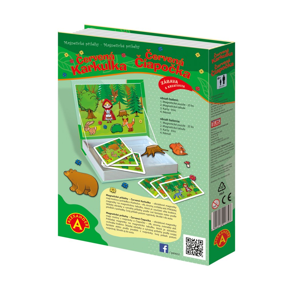Alexander Storie Magnetiche Cappuccetto Rosso - immagine 5