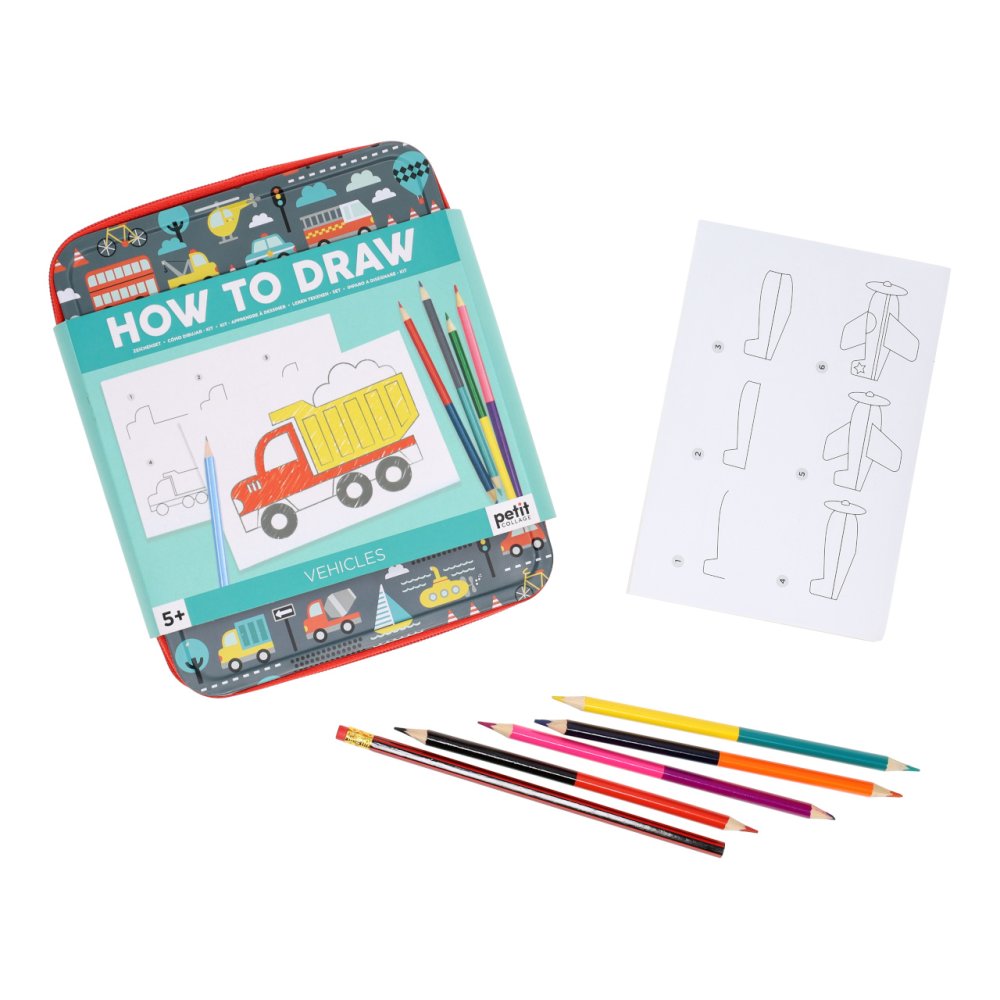 Petit Collage Come disegnare i veicoli