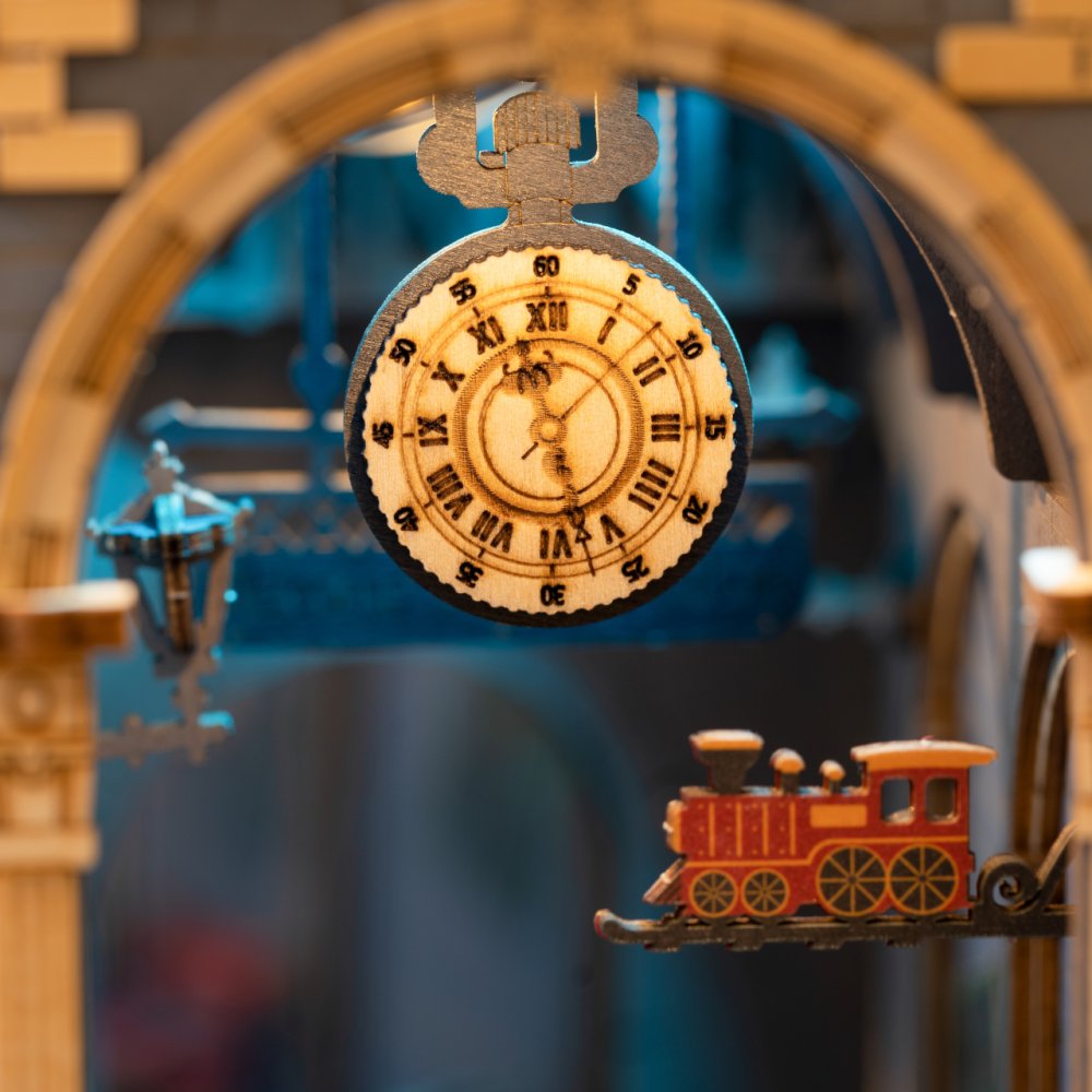 RoboTime 3D Puzzle Könyvtámasz Miniatűr házikó - Image 7