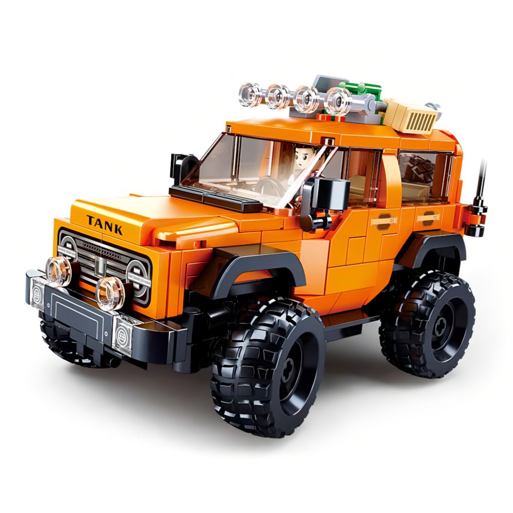 Sluban Model Bricks M38-B1013 SUV Américain Bronx