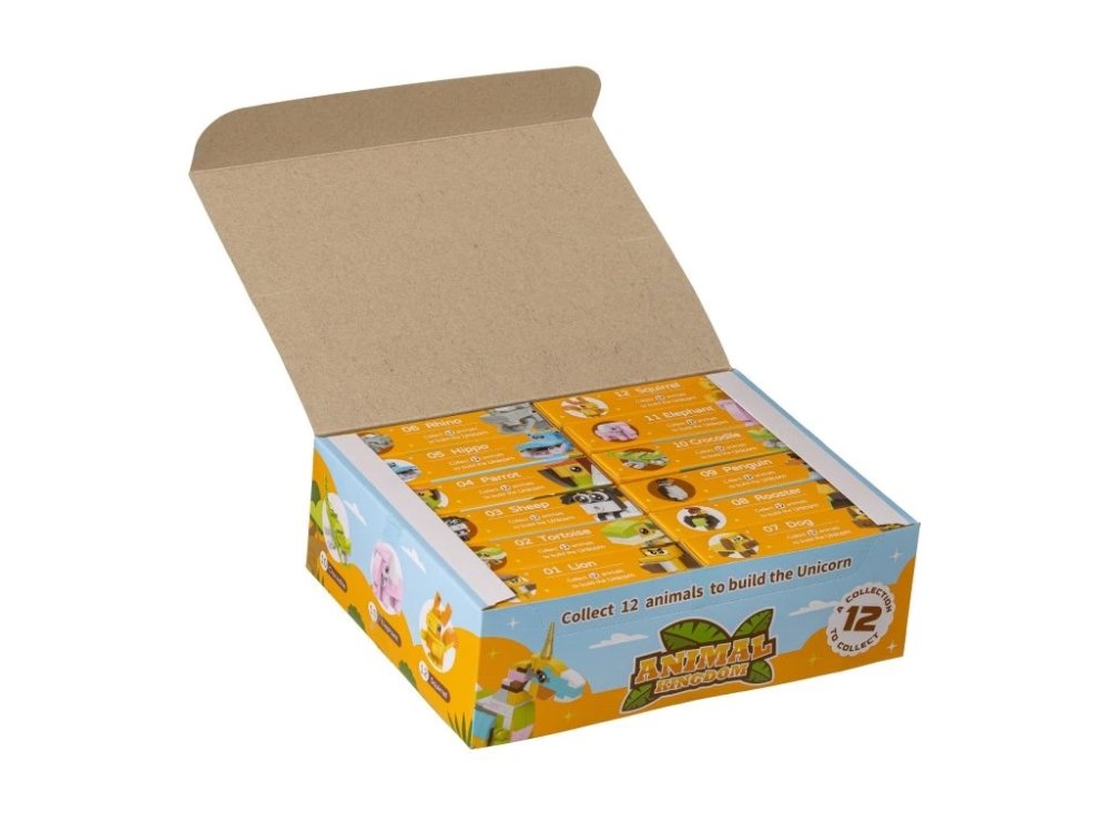 L-W Toys Set de Blocs Licorne 12 en 1 – Image 3