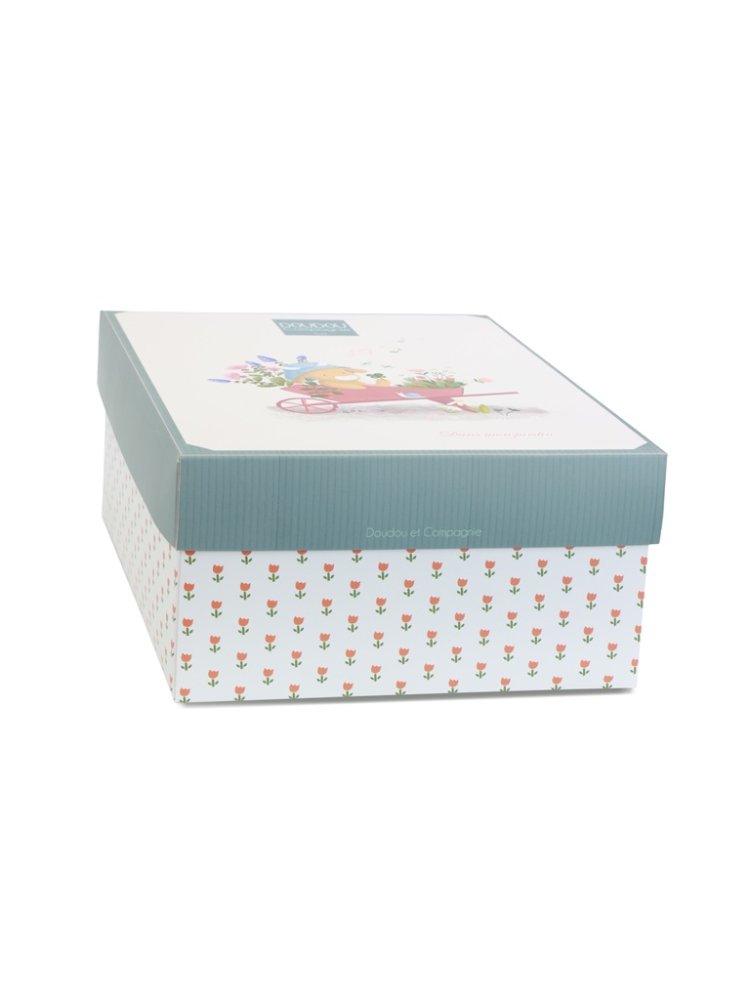 Doudou Geschenkset Plüschkuh Aneth mit Melodie 20 cm – Bild 4