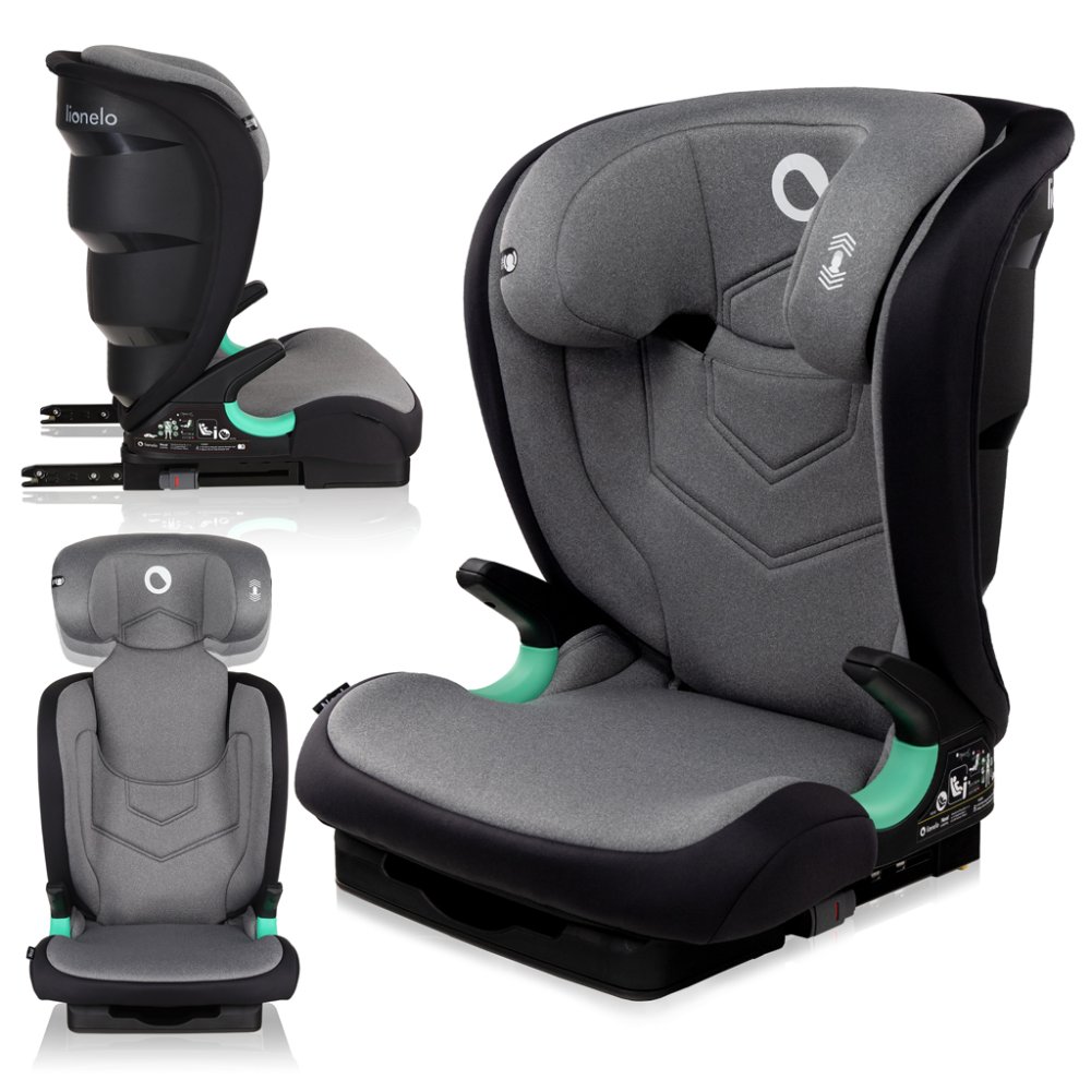 Siège auto LIONELO Neal i-Size (100-150 cm) Grey Stone