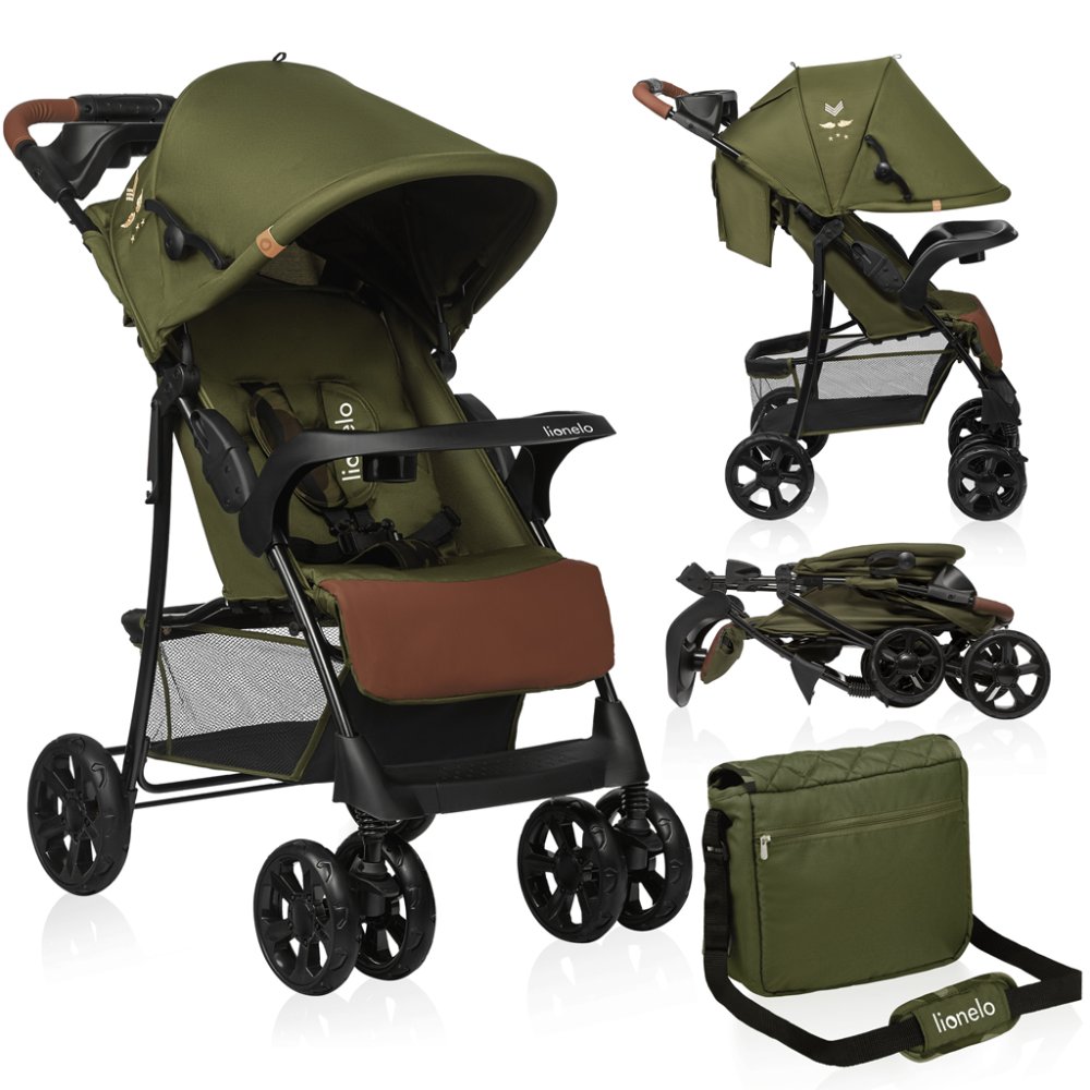 LIONELO Sportkinderwagen Emma Plus Forest Green – Bild 4