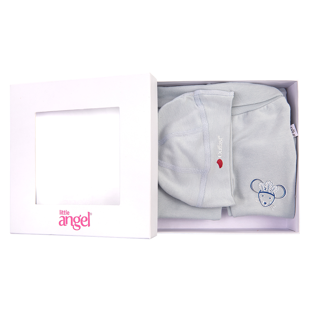 Outlast® újszülött szett - világos jégkék 56