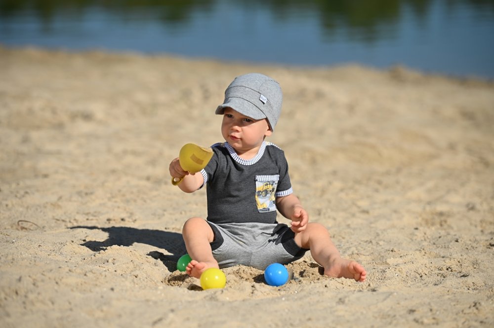 Outlast® vékony baseball sapka - szürke melír 2 | 39-41 cm - Image 4