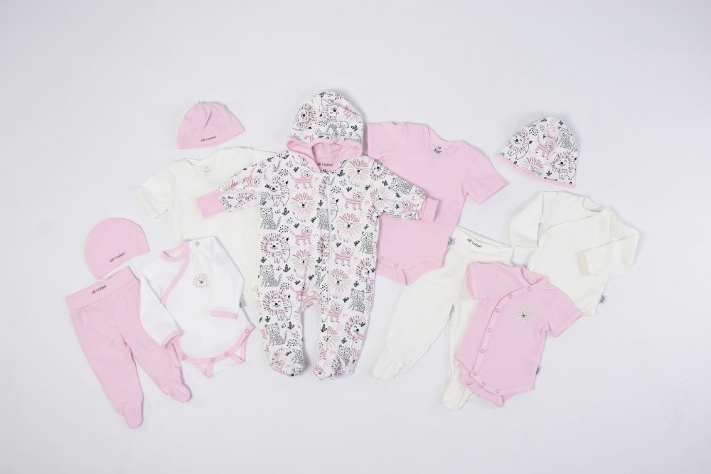 Tutina foderata DR Outlast® - leoni bianchi/baby rosa 56 - immagine 7