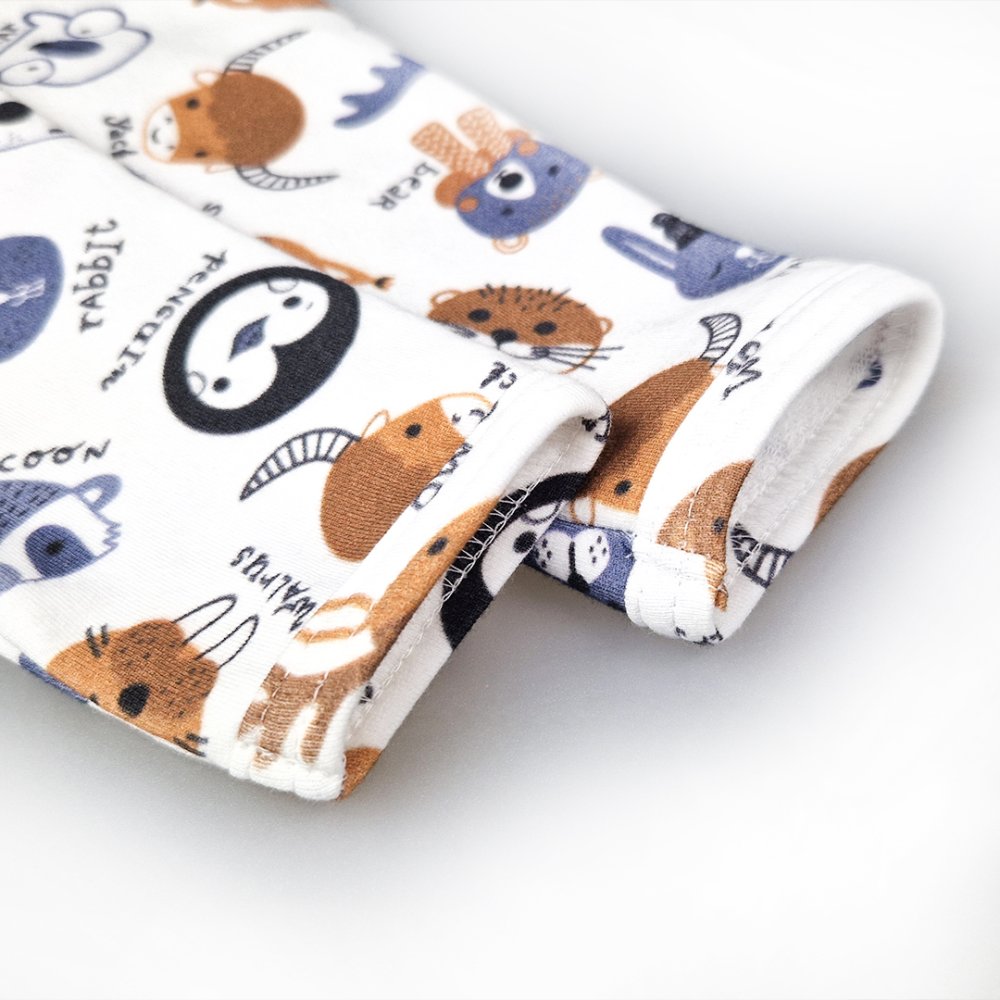 T-shirt smyk DR TISK Outlast® - animaux colorés blancs 110 – Image 4