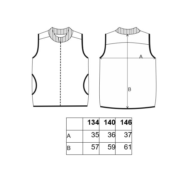 Gilet smyk REFLEX Outlast® - nero 122 - immagine 5