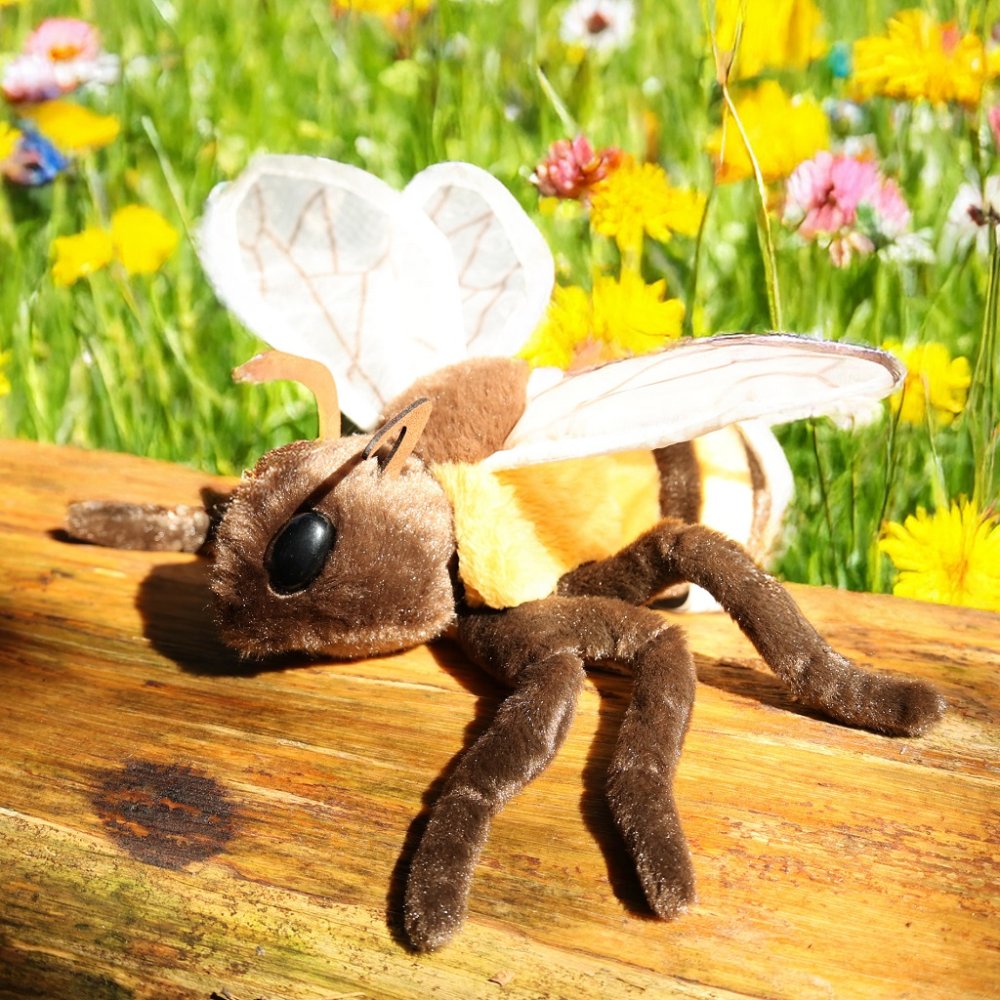 Rappa Plyšová včela 20 cm ECO-FRIENDLY (obrázek 4)