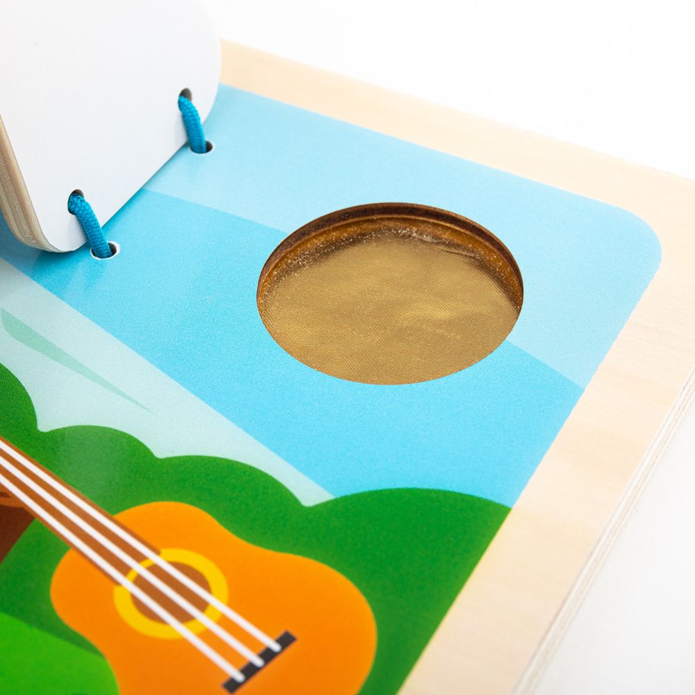 Bigjigs Toys Senzorické puzzle kempování v přírodě (obrázek 3)